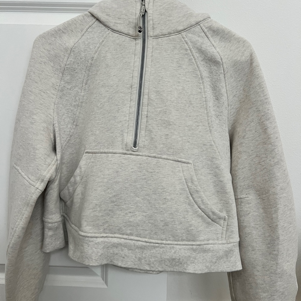 Scuba Oversized Half-Zip Hoodie